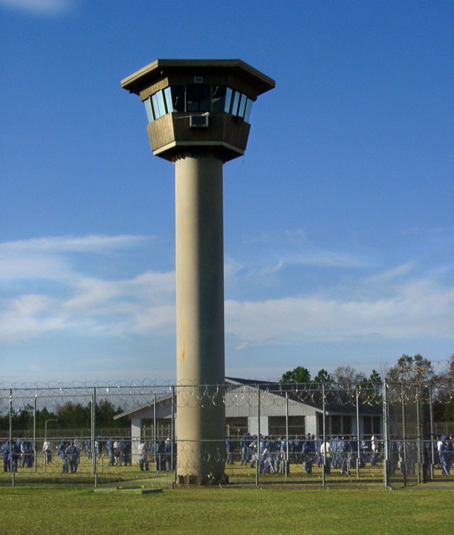 Prison tower guards, an American staple, disappear