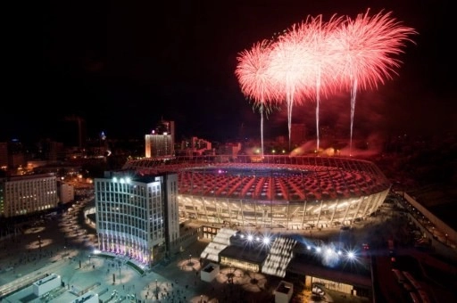 Kyiv opens host stadium for Euro 2012 final