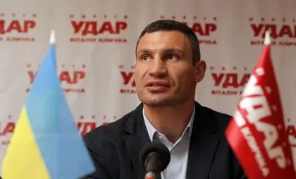 Klitschko: UDAR’s election campaign to cost Hr 90 million