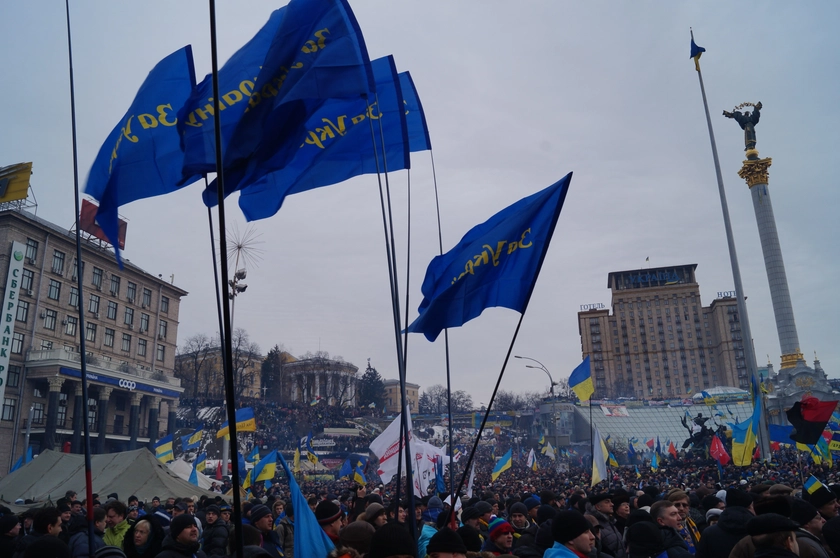 EuroMaidan passes an anti-Customs Union resolution