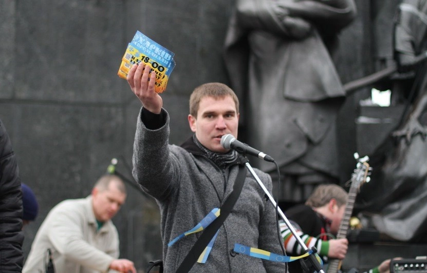 Unknown assailants beat and stab Kharkiv EuroMaidan organizer (VIDEO) (UPDATED)