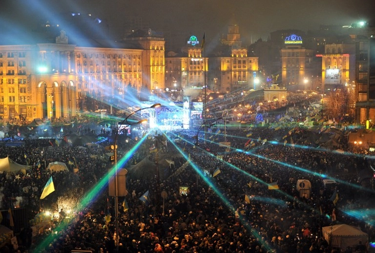 EuroMaidan draws 200,000 people for New Year’s party (VIDEO)