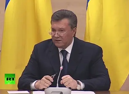 Defiant Yanukovych says he didn’t run anywhere, didn’t give any order to shoot people (VIDEO)