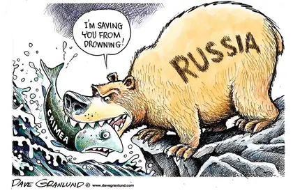 The Moscow Times: These political cartoons just might make you rethink Ukraine