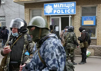 Armed pro-Russian extremists launch coordinated attacks in Donetsk Oblast, seize regional police headquarters, set up checkpoints (UPDATE)