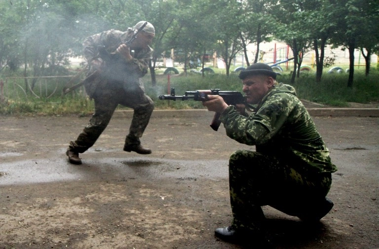 Northern Donetsk region cleared of insurgents, part of Luhansk region border closed