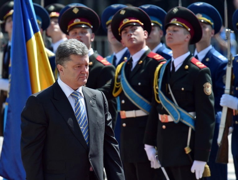 English-language translation of Poroshenko’s message to Ukraine ending ceasefire against Kremlin-backed separatists