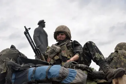 Ukrainian government forces enter Horlivka suburb