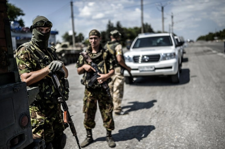 Luhansk border guards provide OSCE with evidence of shelling of Ukrainian territory from Russia