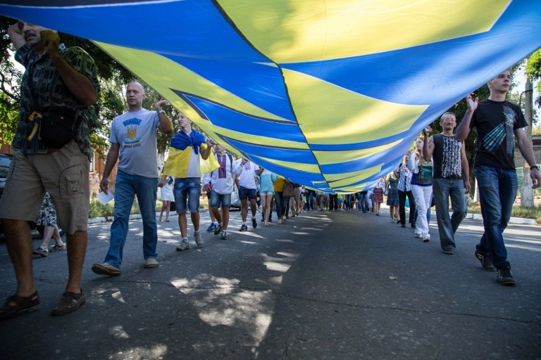 English-language translation of Poroshenko’s Independence Day remarks in Kyiv