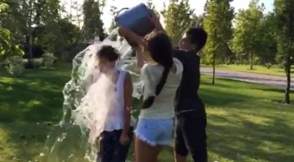 Lifestyle Blog: Poroshenko family does Ice Bucket Challenge