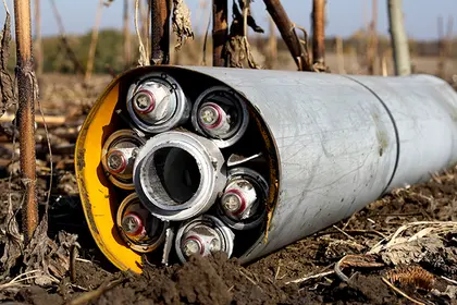 Ukrainian government denies allegations of war crimes, use of cluster bombs
