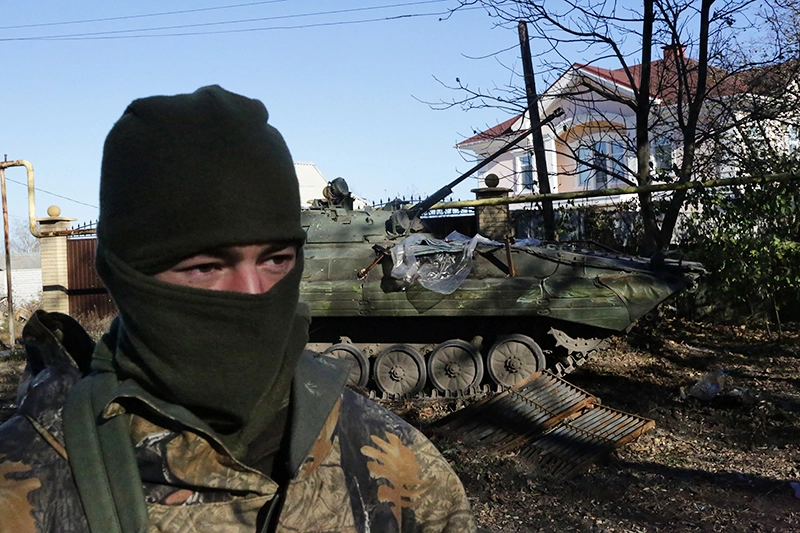 Many soldiers can’t vote in Ukraine’s east
