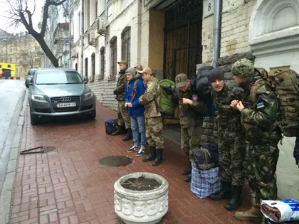 Teenage warriors prepare for battle as part of Right Sector’s Ukrainian Volunteer Corps