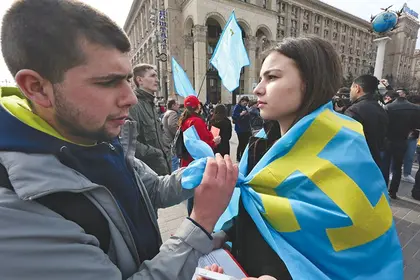 Persecuted Crimean Tatar TV channel reopens in Kyiv