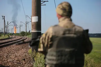Luhansk authorities say militants shell Popasna, injure Ukrainian soldier