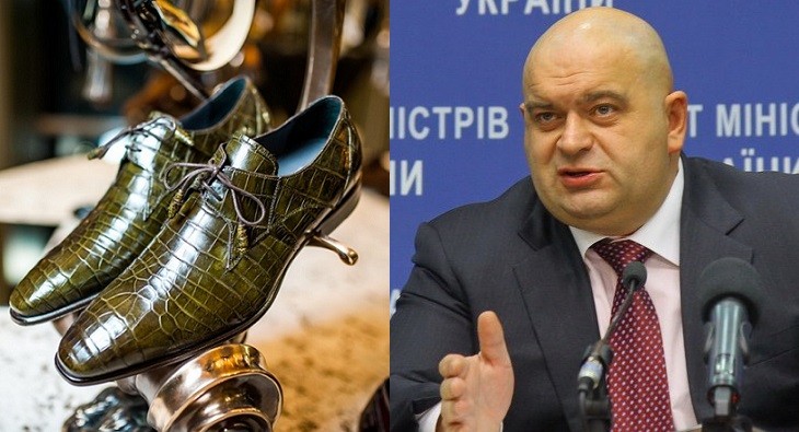 ​Lifestyle Blog: Fugitive ex-environment minister sells croco shoes in Kyiv center