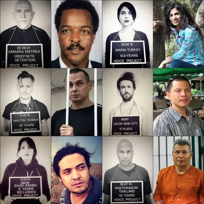 Johnny Depp photo in support of imprisoned filmmaker Sentsov goes viral