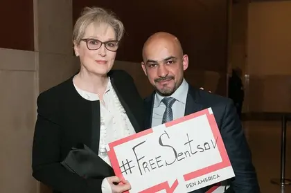 Meryl Streep backs campaign to free Ukrainian filmmaker Oleg Sentsov
