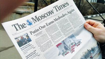 Moscow Times comes under political and financial pressure