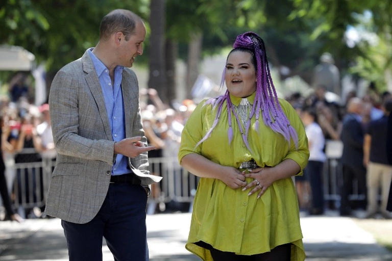 UNIAN: Eurovision 2018 winner Netta Barzilai spotted shooting video in Kyiv