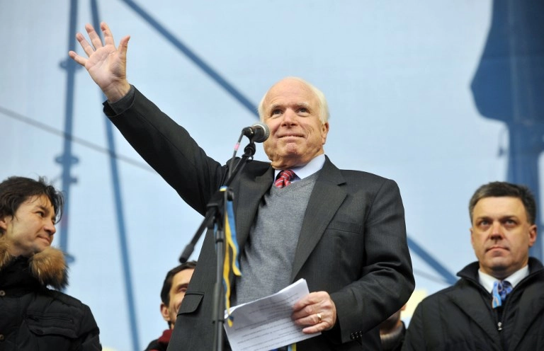 Ukrainian politicians mourn death of US Senator John McCain