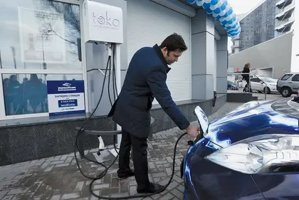 Electric cars market in Ukraine almost doubles in 11 months