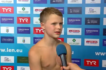 RFE/RL: Ukrainian becomes Europe’s youngest diving champ
