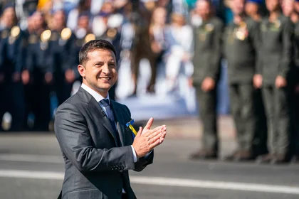 Zelensky’s public support at 71 percent, poll shows