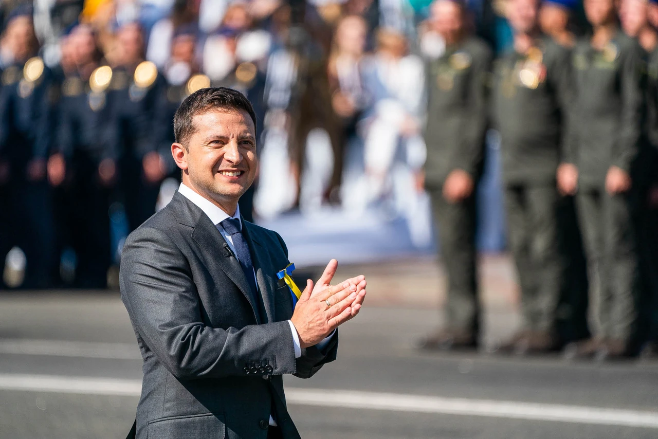 Zelensky’s public support at 71 percent, poll shows