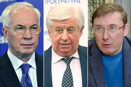 Azarov, Shokin, Lutsenko: A trio that only certain foreign journalists find credible