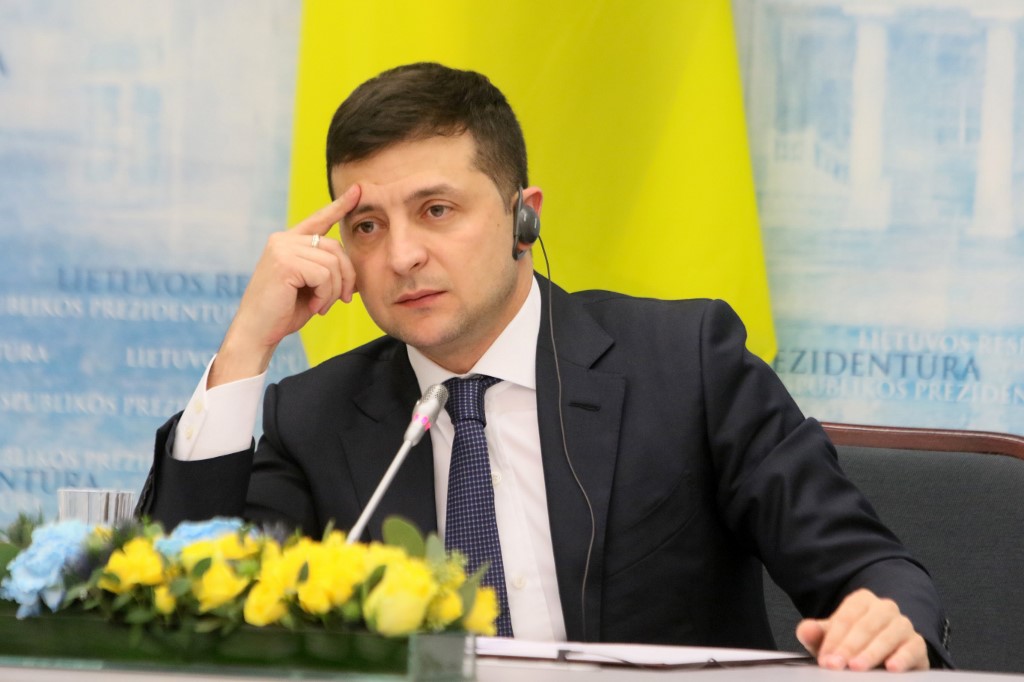 Zelensky’s approval rating falls below 50%