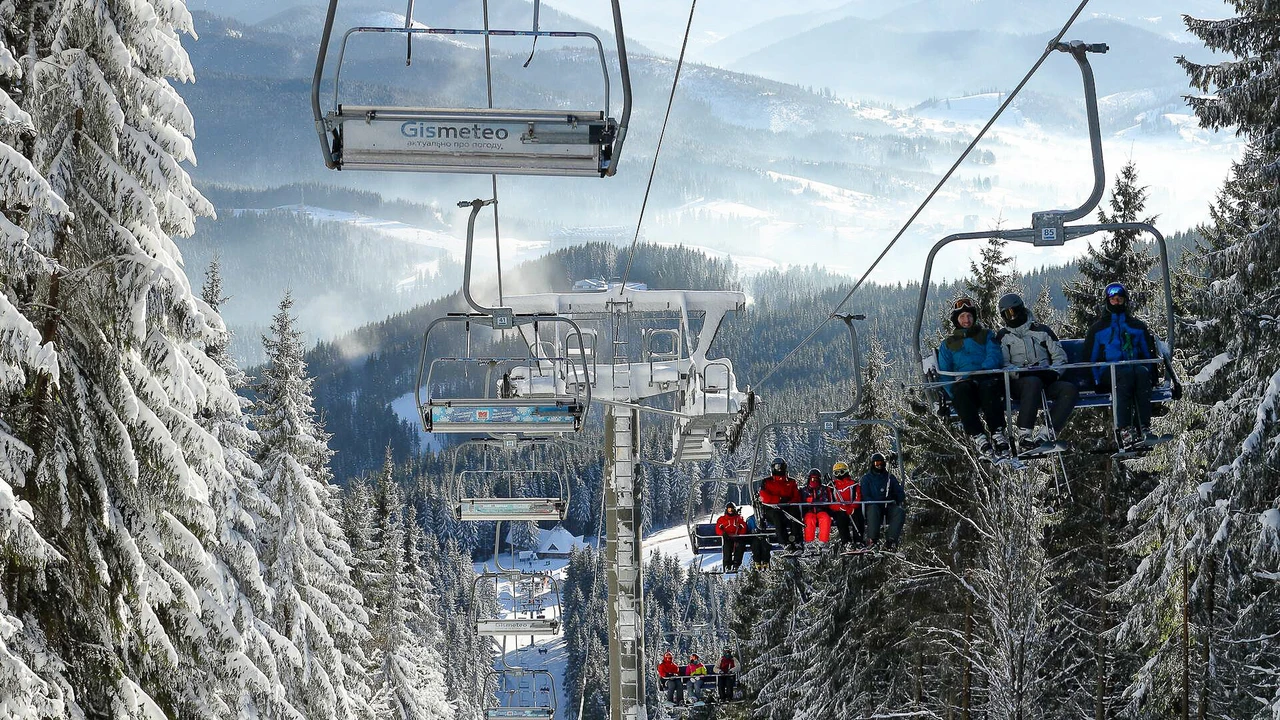 Ski, thermal water resorts in Ukraine to visit this winter