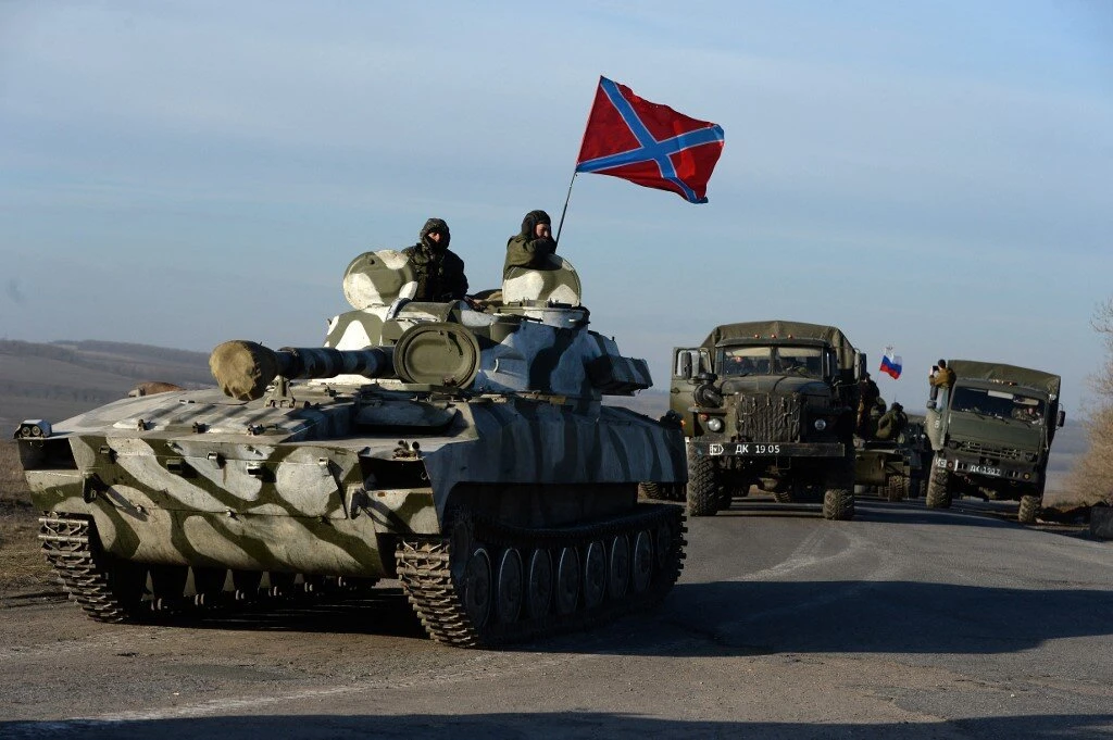 Tensions skyrocket as Russia masses forces near eastern Ukraine