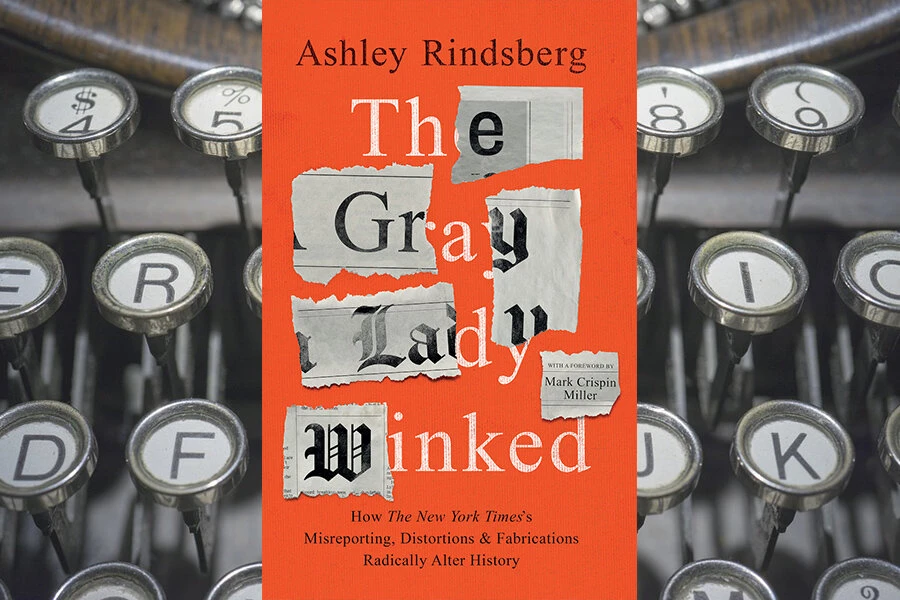 ‘The Gray Lady Winked’ takes on the New York Times