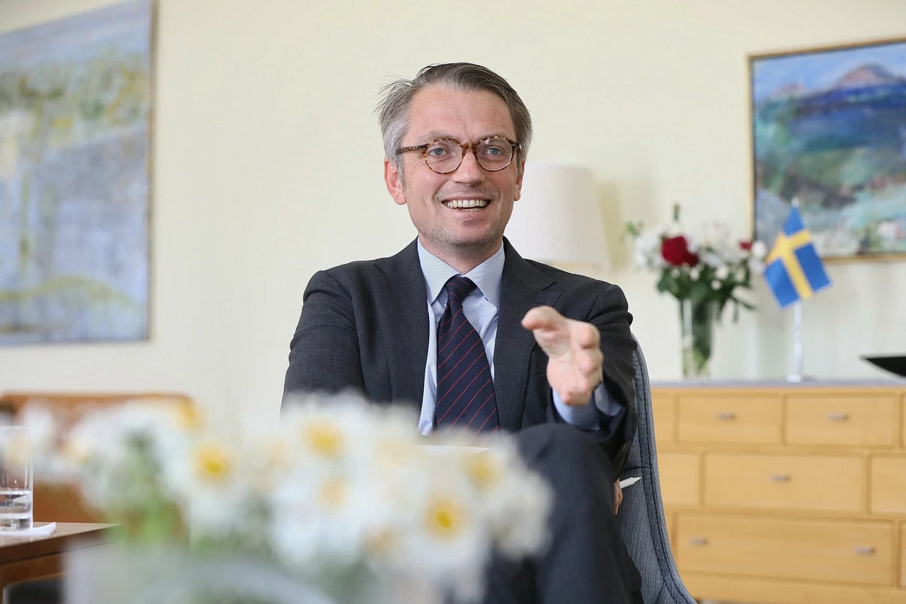 Ambassador Tobias Thyberg: 1,000-year Ukrainian-Swedish friendship marches on