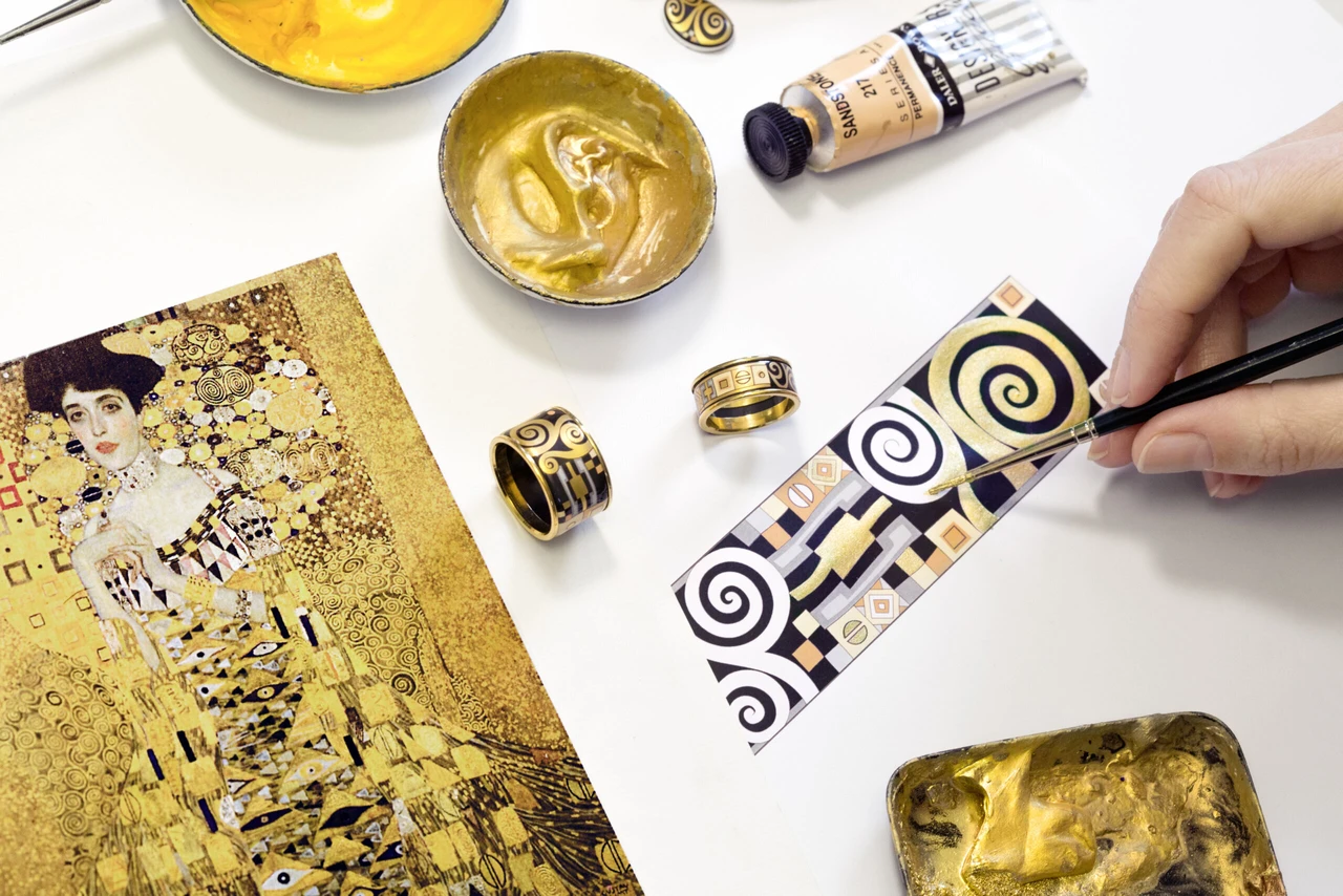 Gustav Klimt’s iconic artwork in FREYWILLE jewelry maker’s collection