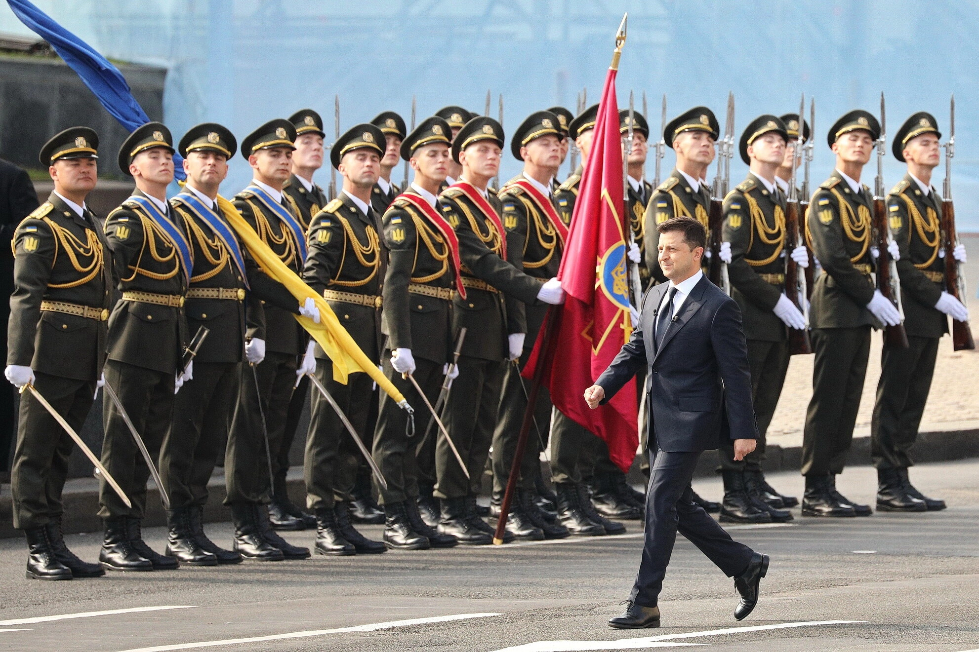 Watch Ukraine’s Independence Day parade