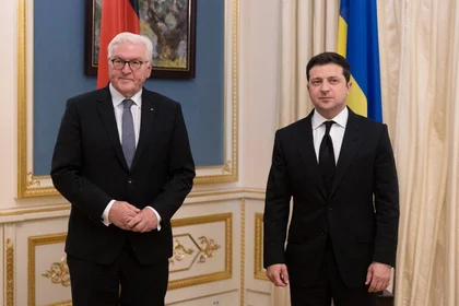 Zelensky meets with Steinmeier