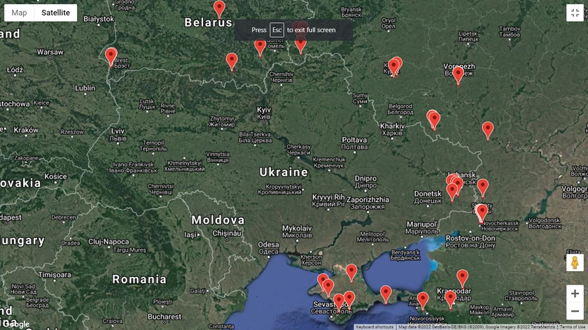 Tech Team Launches System to Eye Russian Army’s Moves Near Ukraine