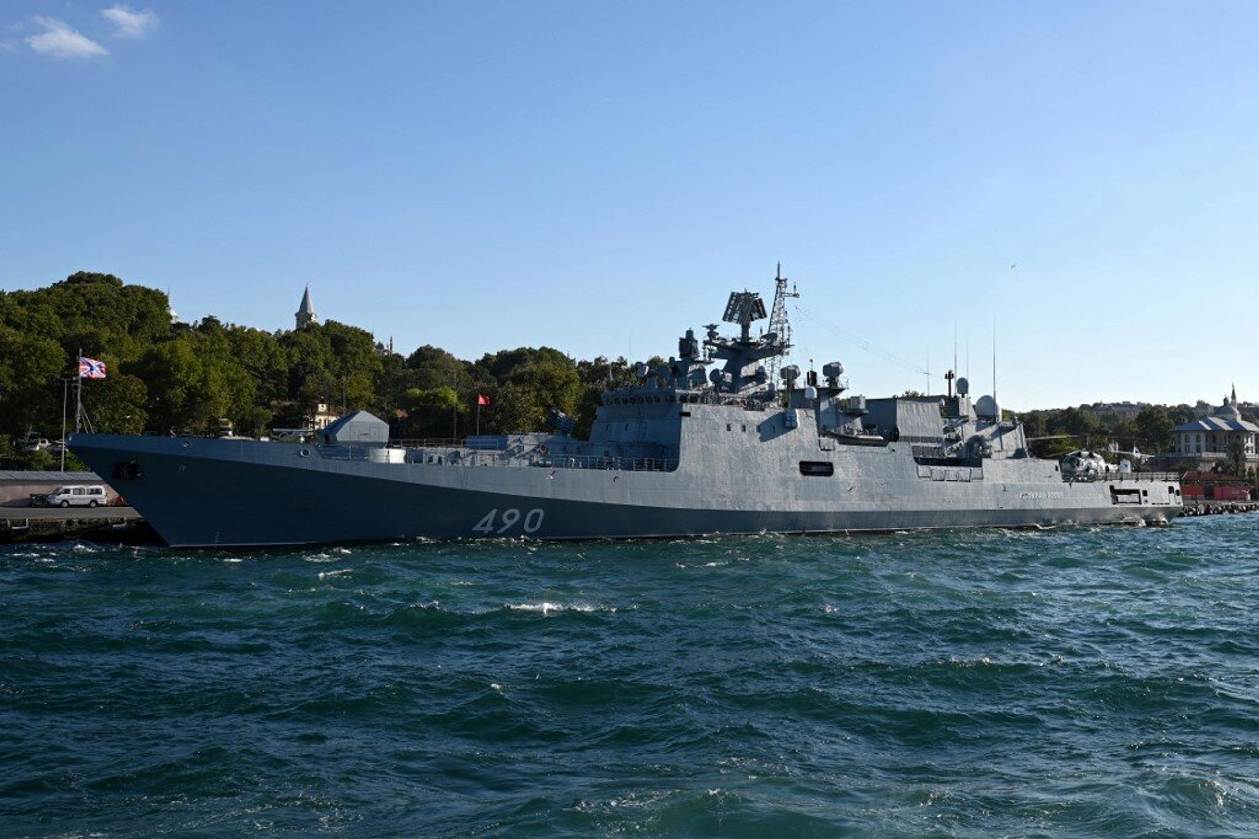 UAF claims damage to RF warship, AWACs plane