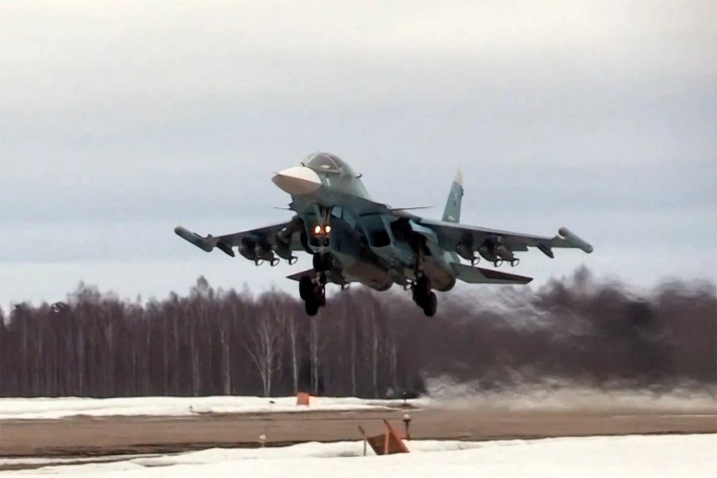 Ukraine Air Force Reports Downing Three Russian Aircraft and Helicopters Each