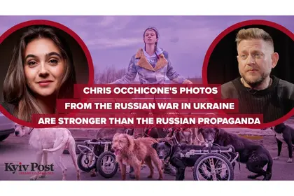 Chris Occhicone’s photos from the Russian war in Ukraine are stronger than the Russian propaganda