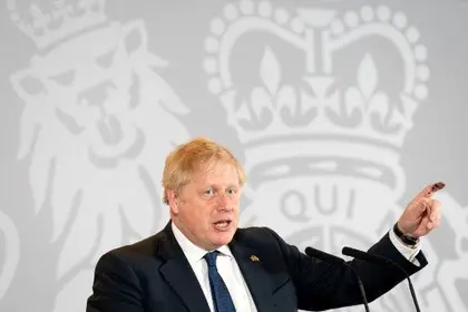 British Prime Minister Johnson to Unveil New Military Aid in Speech to Ukraine Parliament