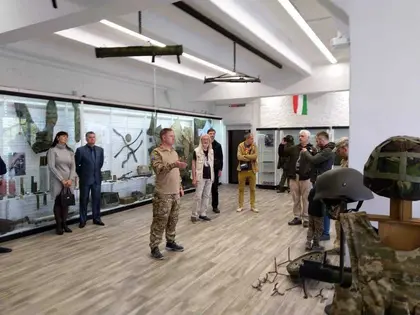 Exhibition Dedicated to Battles for Kyiv Against Russian Army Unveiled in Brovary