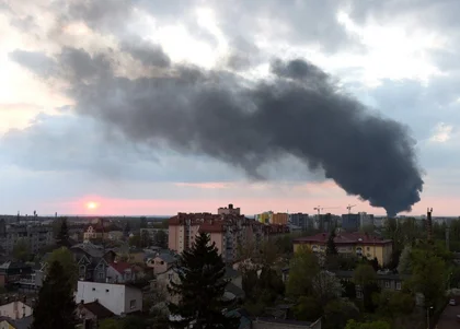 Missile attack on infrastructure of Lviv Railway regional branch in Yavoriv district