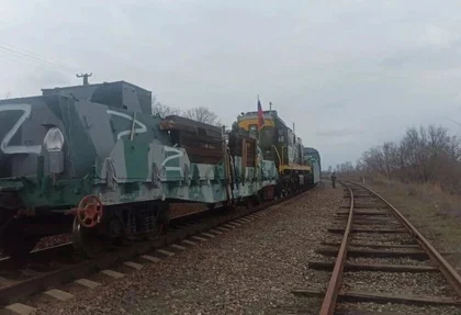 Rail lines blown up again in occupied Melitopol – partisan attack claimed