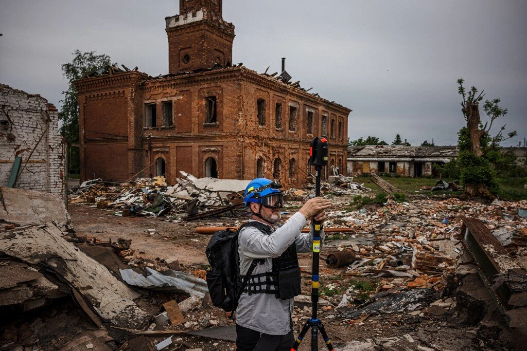 High-tech race to map Ukraine’s damaged historic buildings