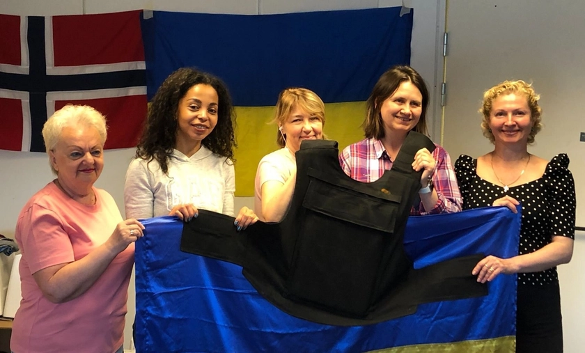 Dispatch: Norwegian Volunteer Project Makes Body Armor for Ukrainian Troops