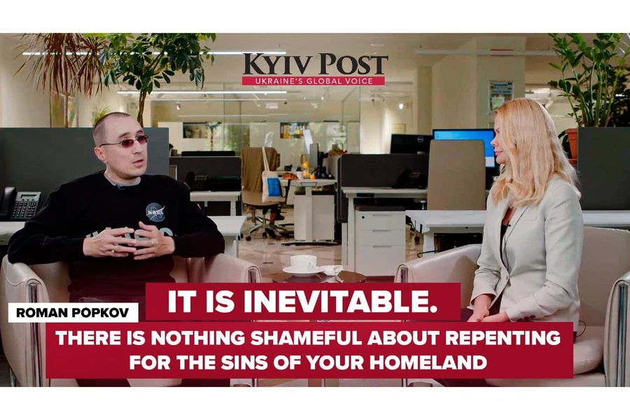 “Nothing shameful about repenting for the sins of your homeland,” Russian exiled journalist.